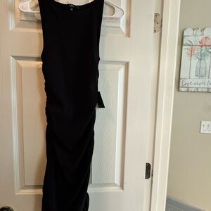 NWT Lulu's Black Sheath Maxi Dress for Cocktail Nights